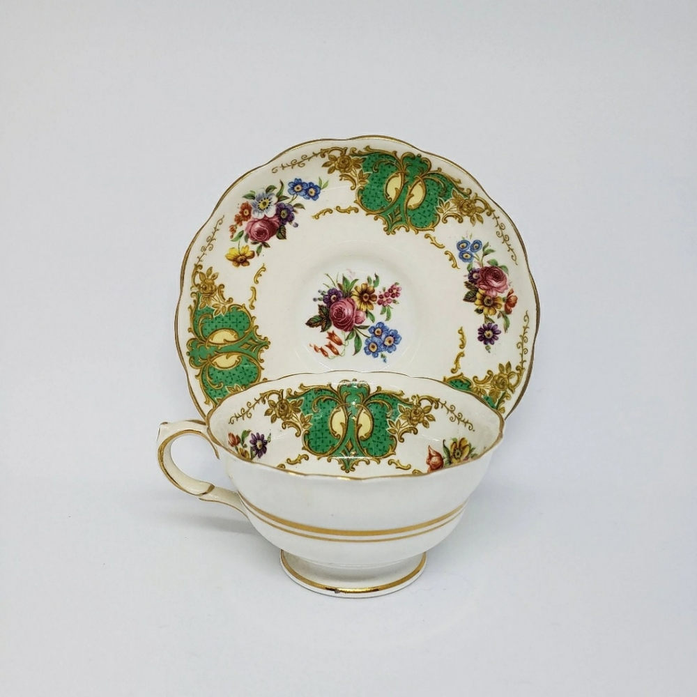 Copelands Grosvenor China England Teacup Set.